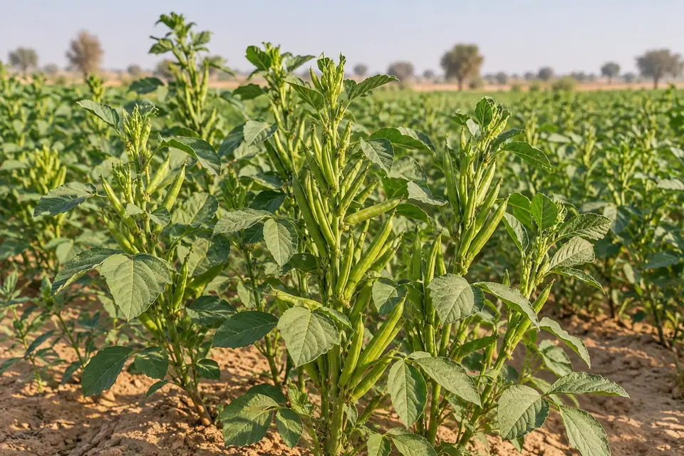 گوار کی فصل — بہاولپور